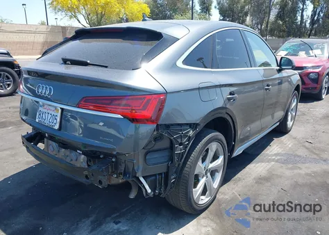 2021 Audi Q5 Sportback Premium 45 Tfsi Quattro S Tronic z USA, uszkodzony, nr VIN WA14AAFY7M2117418